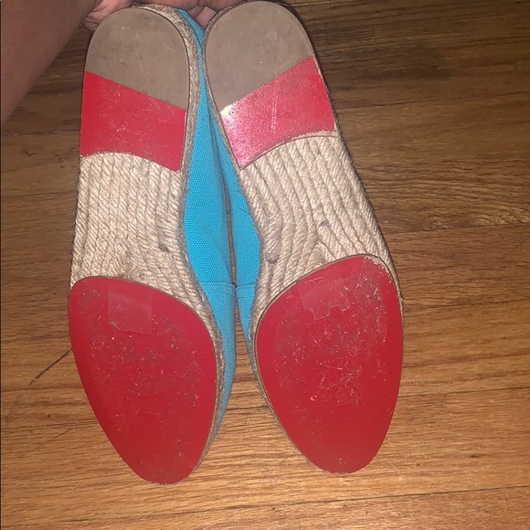 Authentic Christian Louboutin Espadrilles size 37 - Picture 2 of 5